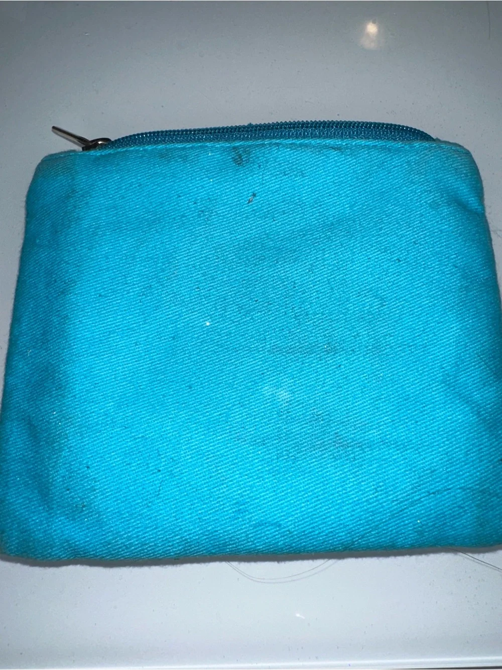 Beaded Watermelon Coin Purse - Turquoise & Pink